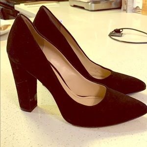 Suede BCBG Heels